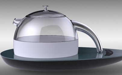电热膜水壶工业设计-产品外观设计
